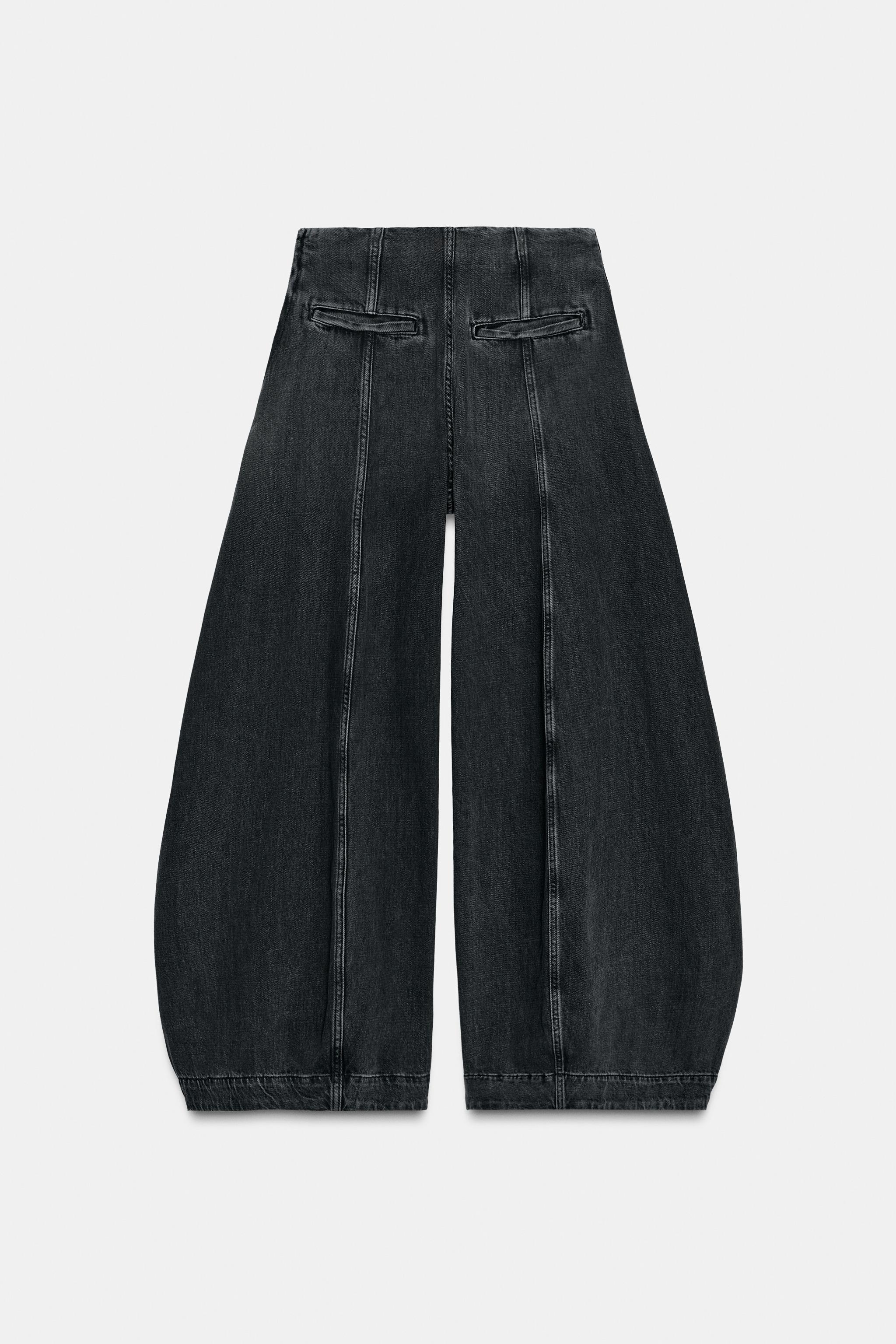 ZW COLLECTION BALLOON HIGH-RISE JEANS